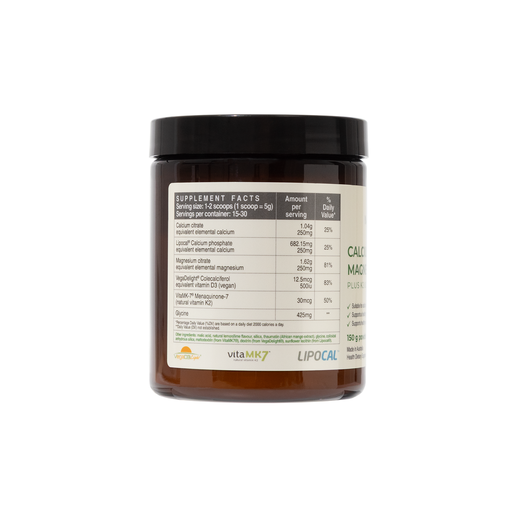 Calcium & Magnesium Plus K2 & D3 | US Label | EOFY Sale - Buy 2, Get 50% Off!
