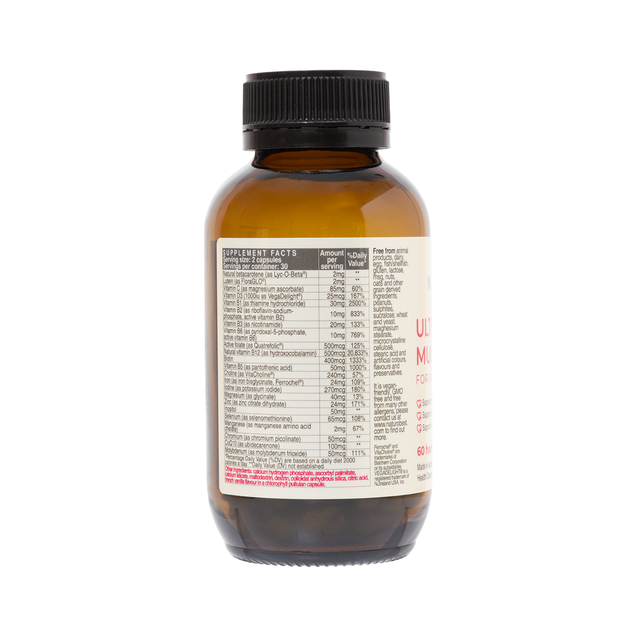 Ultimate Multi For Women |  Preconception Multi | US Label | EOFY Sale - Buy 2, Get 50% Off!