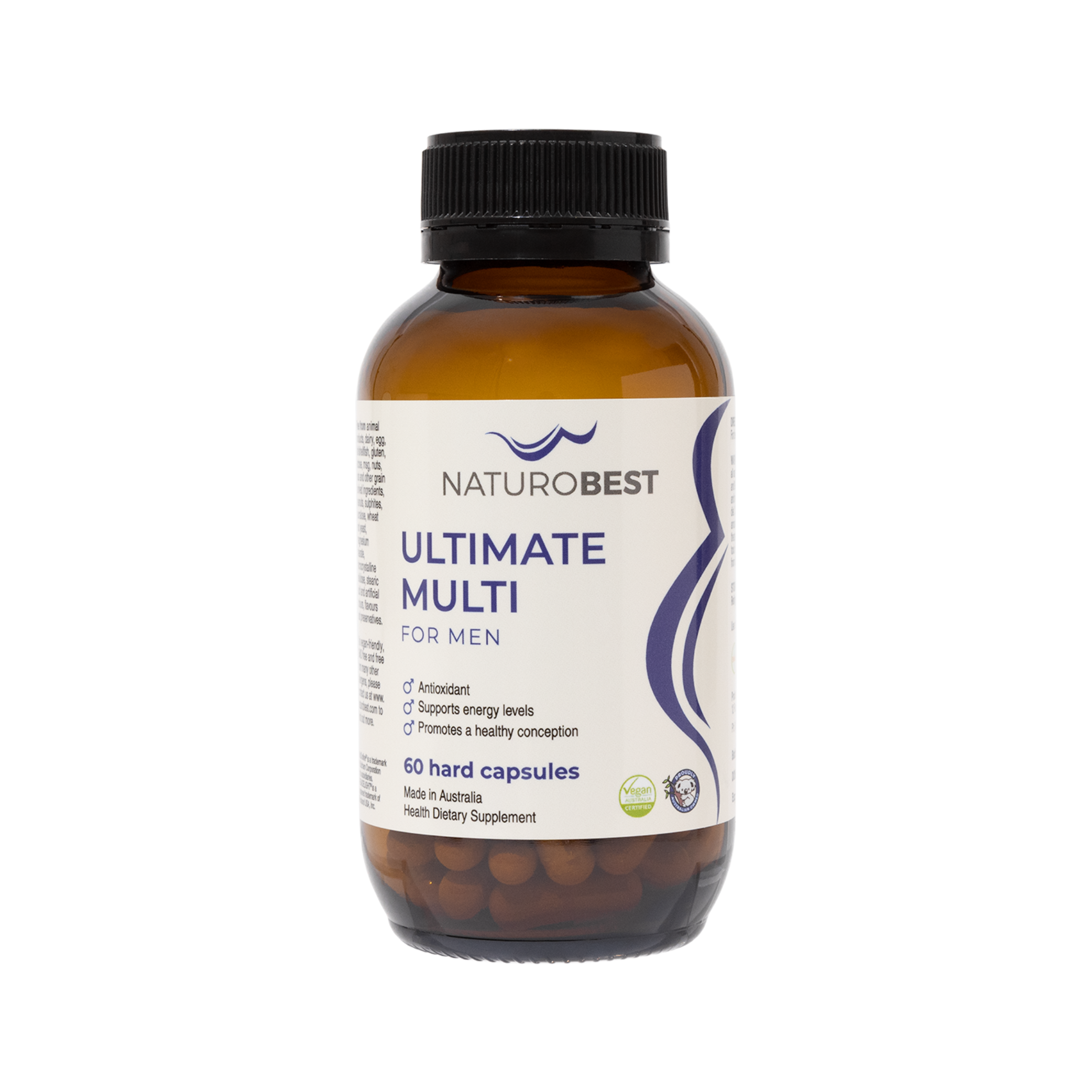 Ultimate Multi for Men | Preconception Multi for Men | US Label | EOFY Sale - Buy 2, Get 50% Off!